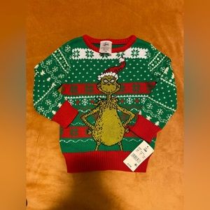 Grinch Baby Sweater